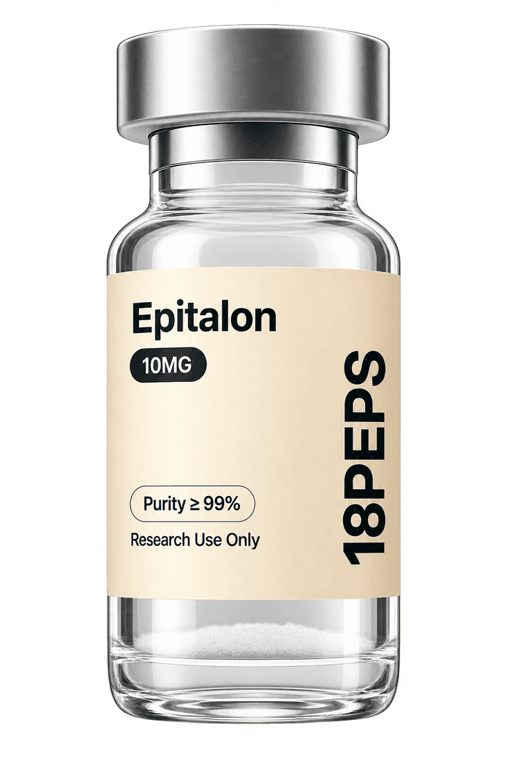 Epithalon 10mg lyophilised vial, 18PEPS catalogue